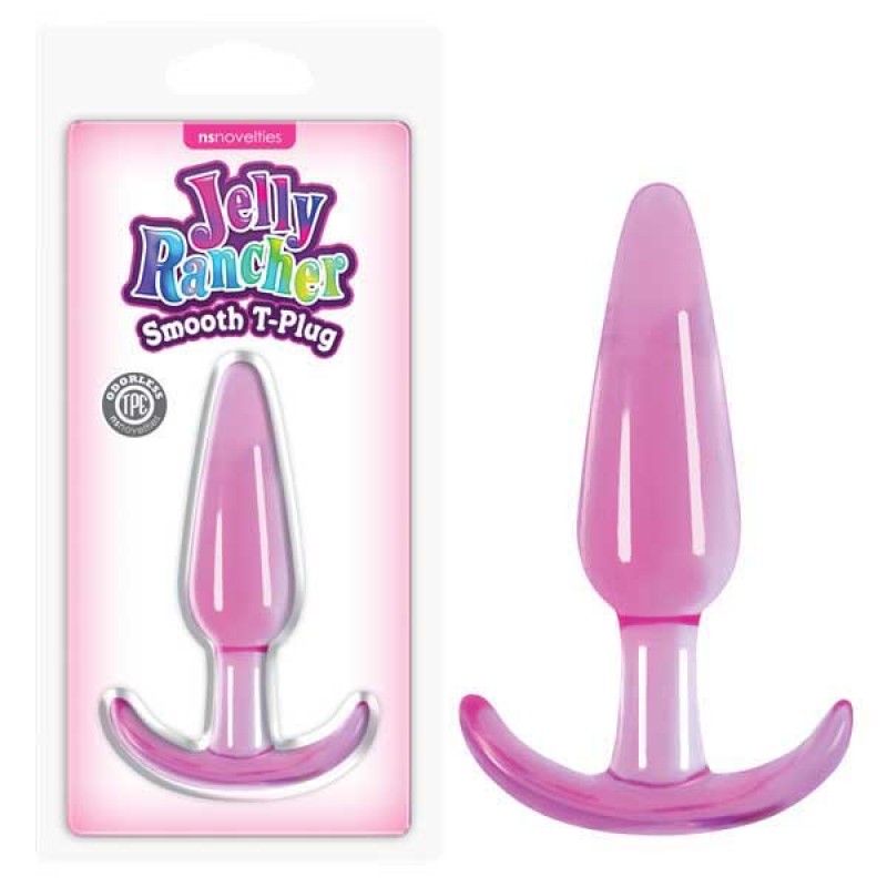 Jelly Rancher Smooth T-Plug - Pink